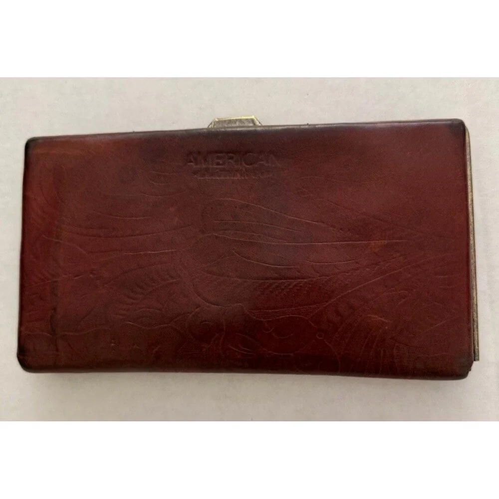 American Leather Co. vintage tooled